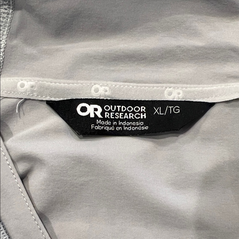 Outdoor Research Light Gray Softshell Jacket - image 1